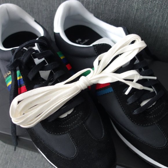 Paul Smith Prince Black Nylon Sneakers US Size 9 *Great Condition-Like New* - Picture 11 of 11
